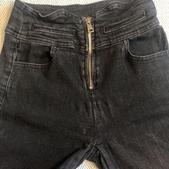 ETE BELLE jeans Small skinny jeans w stretch Size Small, Waist 11 1/4” Preworn - Picture 11 of 12